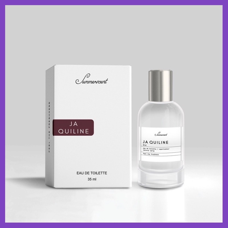 Parfum Summerscent JA QUILINE Natural Bpom 35ml Perfume Farfum Fashion Badan Tubuh Unisex Pria Laki 
