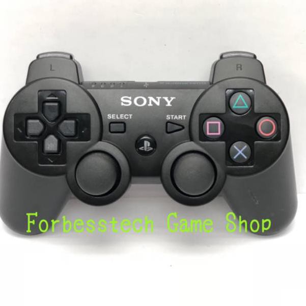 YER STICK STIK JOYSTICK SONY PS3 WIRELESS CONTROLLER OP HITAM NON PACKING ❊ ★★★★