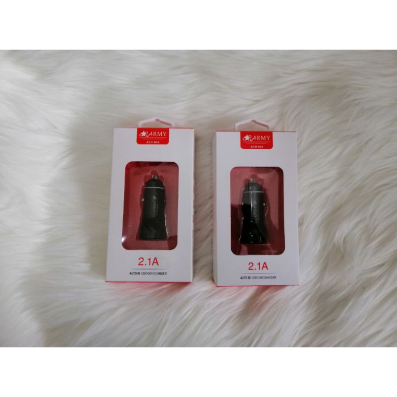 CAR CHARGER ARMY ACH - 004