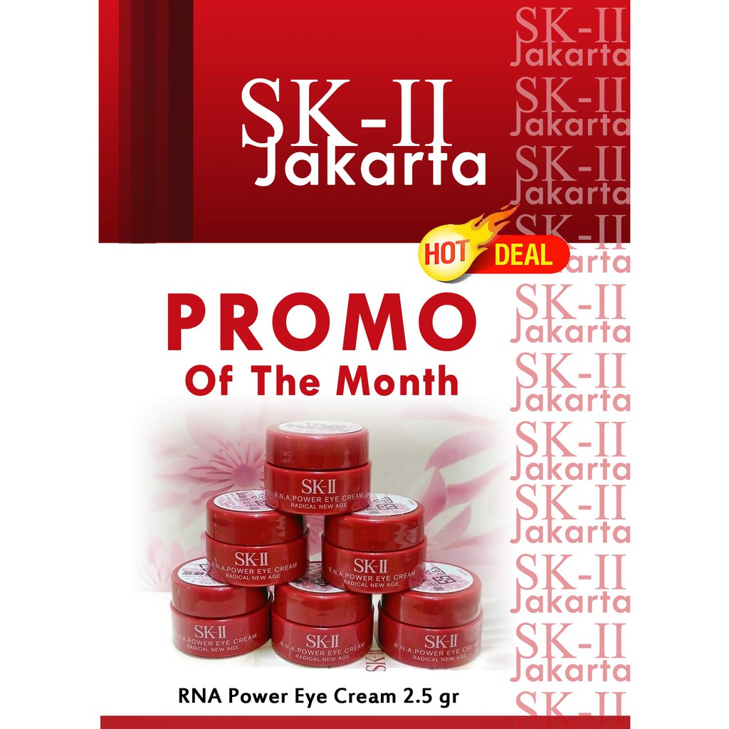 SK-II SKII SK II RNA Eye cream 2.5 gr promo