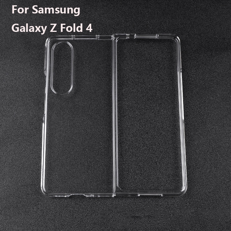 1pc Casing Hard Case PC Transparan Lipat Ultra Tipis Untuk Samsung Galaxy Z Flip 3 / Z 4 / Z Fold 3 5G / Galaxy Z Fold 4 / Ultra Tipis