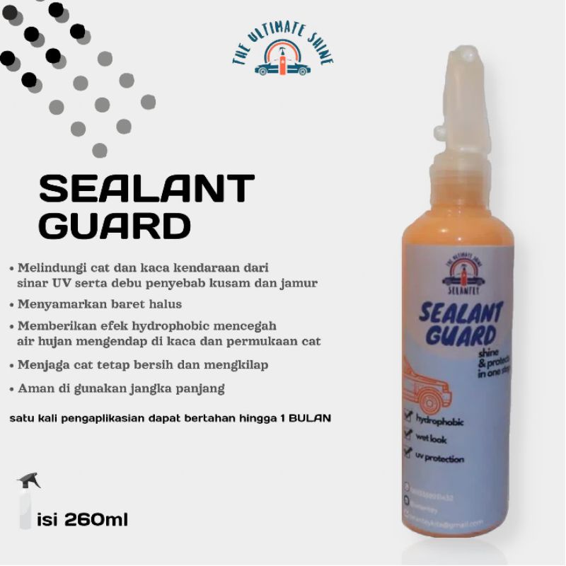 sealant guard poles pengkilap coating mobil motor not kit meguiars