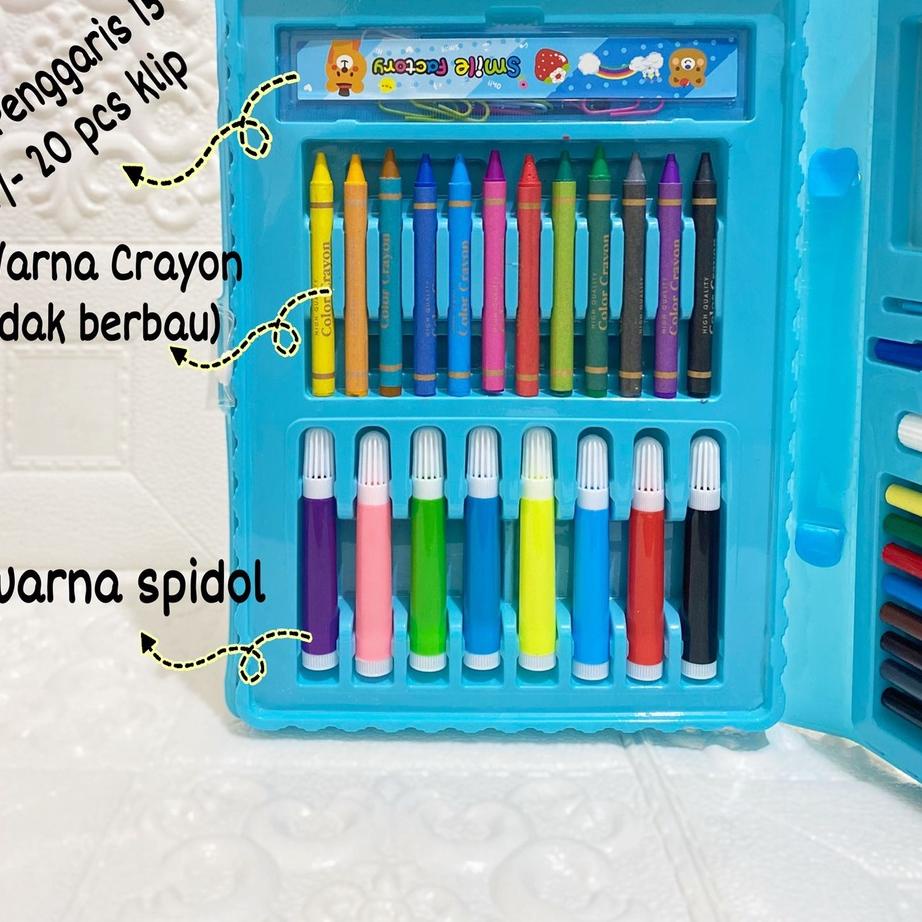 

Terjangkau Crayon Set Segi 6 Krayon 46 pcs Crayon Set 68 Karakter Kartun Warna Alat Mewarnai Anak Kado Anak Koper G Duck ✓