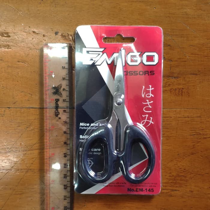 

(80gr)Gunting Kecil Emigo 13CM Solid Steel