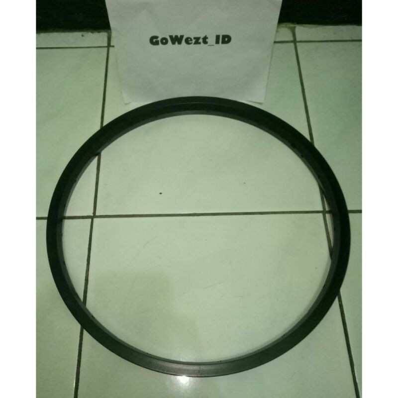 Velg Sepeda / Rims Sepeda Uk. 18 Alloy Hitam | 28 Holes | High Quality