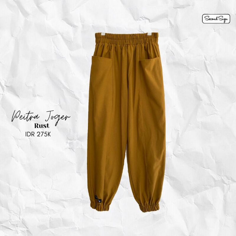 Peitra Joger Rust Second Sign Original