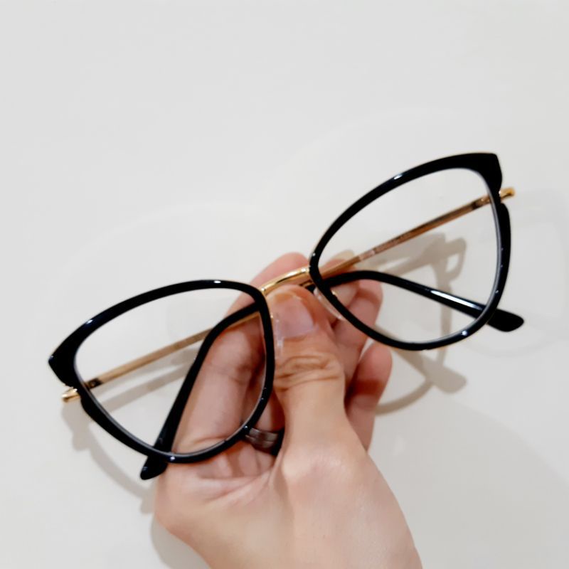 Kacamata model Nabila paket lensa photocromic anti radiasi58597|Frame lensa blue-ray