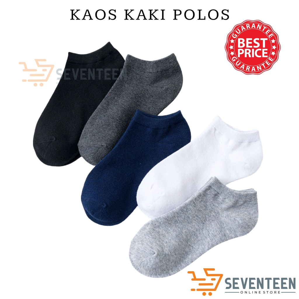 SEVENTEEN17 KAOS KAKI POLOS DEWASA KAOS KAKI MOTIF PENDEK KAOS KAKI PENDEK MATA KAKI KAOS KAKI IMPORT KAOS KAKI PRIA WANITA GROSIR