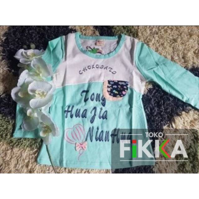 Baju anak lengan panjang kaos anak lengan panjang baju muslim anak baju panjang anak perempuan