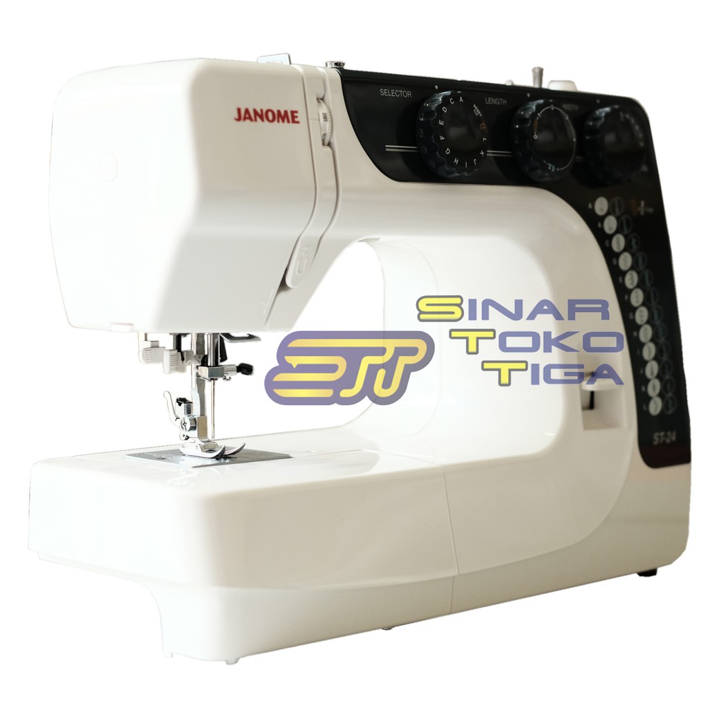 JANOME ST 24 MESIN JAHIT PORTABLE ST24