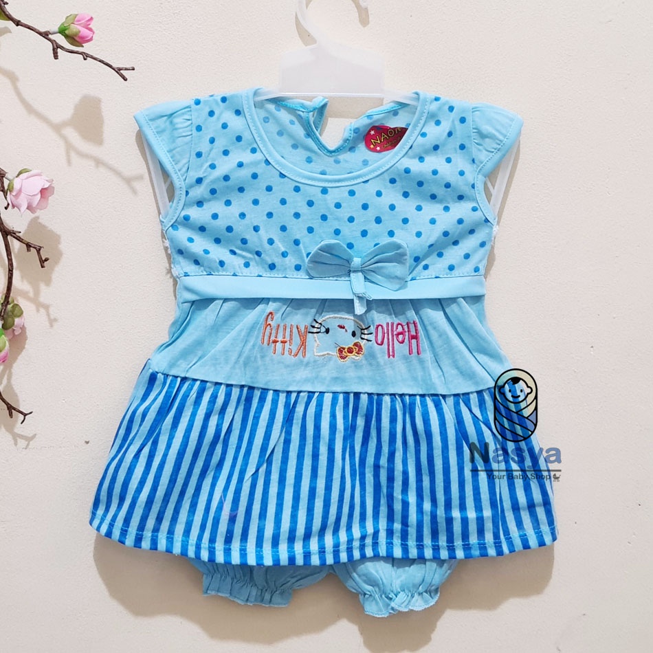 [NM-011] Setelan baju Bayi Perempuan Lucu - motif mahkota(0-6 bulan)