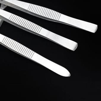 Pinset Stainless 4 fungsi Serbaguna 4pc Tweezer Set Kurva Lurus isi 4