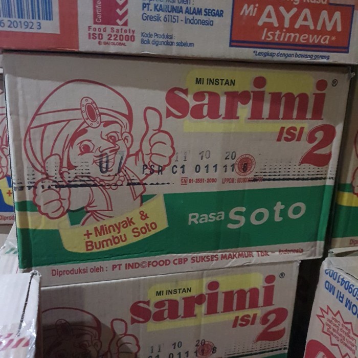 

CTN 24S - RASA SOTO - MIE SARIMI DUO / MI KUAH SARIMIE DUO atayatoko