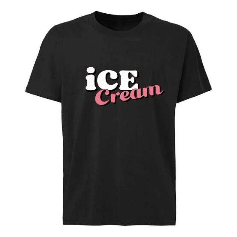 Kaos Kpop Blackpink x selena gomes ice cream