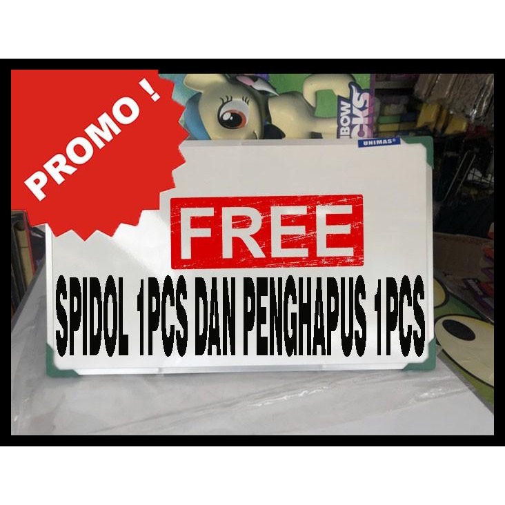 

Papan Tulis Whiteboard 80X120