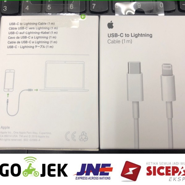 LIGHTNING TO USB C APPLE BNIB KABEL DATA CHARGER IPHONE 7 7+ 6 6S ORI