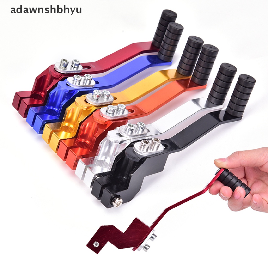 Adawnshbhyu 1pc Tuas Pemindah Gigi Aluminium Lipat Gear Shift Lever Bikes Gear Lever