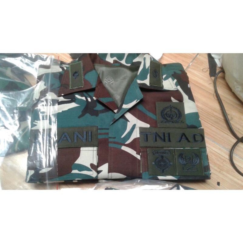 Baju PDL Loreng TNI