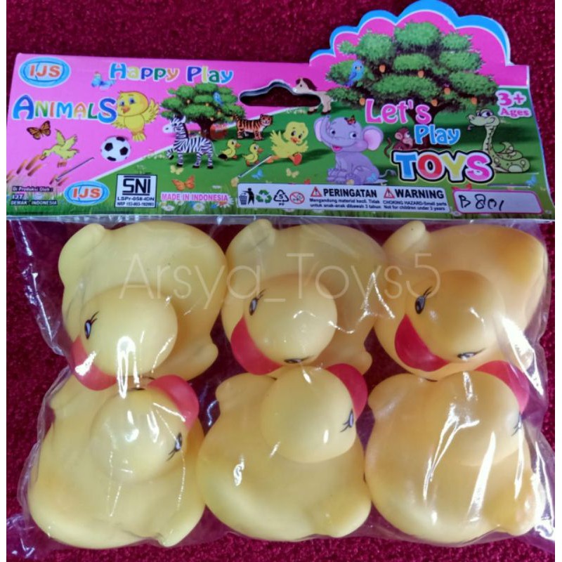 Mainan Bebek-Bebekan isi 6 pcs B 801