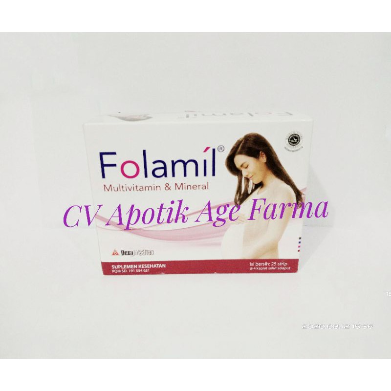 Folamil Caps isi 100 (Dexa Medica)