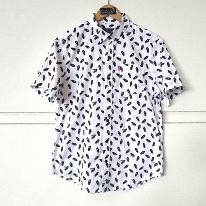 MNWKA Mishka Pattern Button Down Short Shirts Original