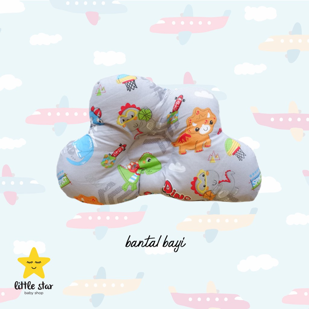 Bantal Peyang Bayi Crown Cloud