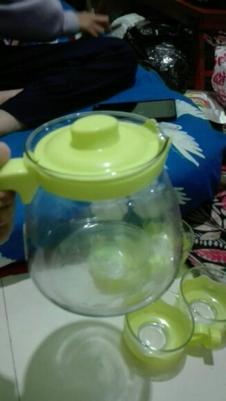 Teapot Set Gelas Mini Imut Teh Dan Kopi Tea Pot 4 Gelas 1 Teko Cantik