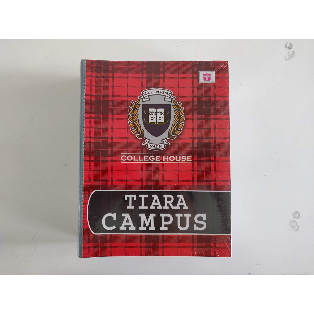 

10 Pcs Tiara Campus 58 Lembar- Buku Tulis HVS 60 Gr Notebook Catatan Note Book Kuliah Sekolah Kantor