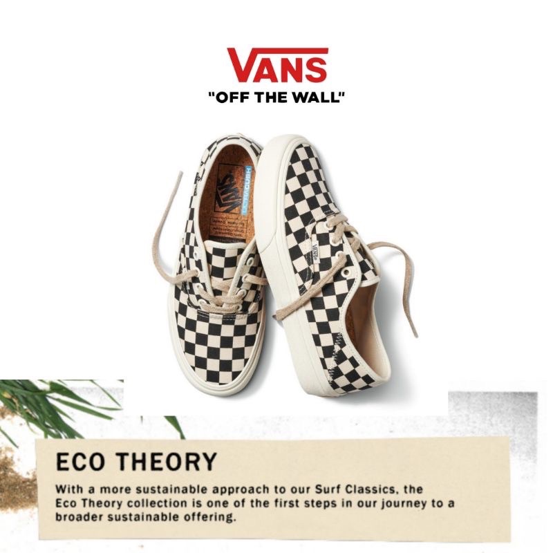 Vans Authentic Eco Theory Checkerboard Original