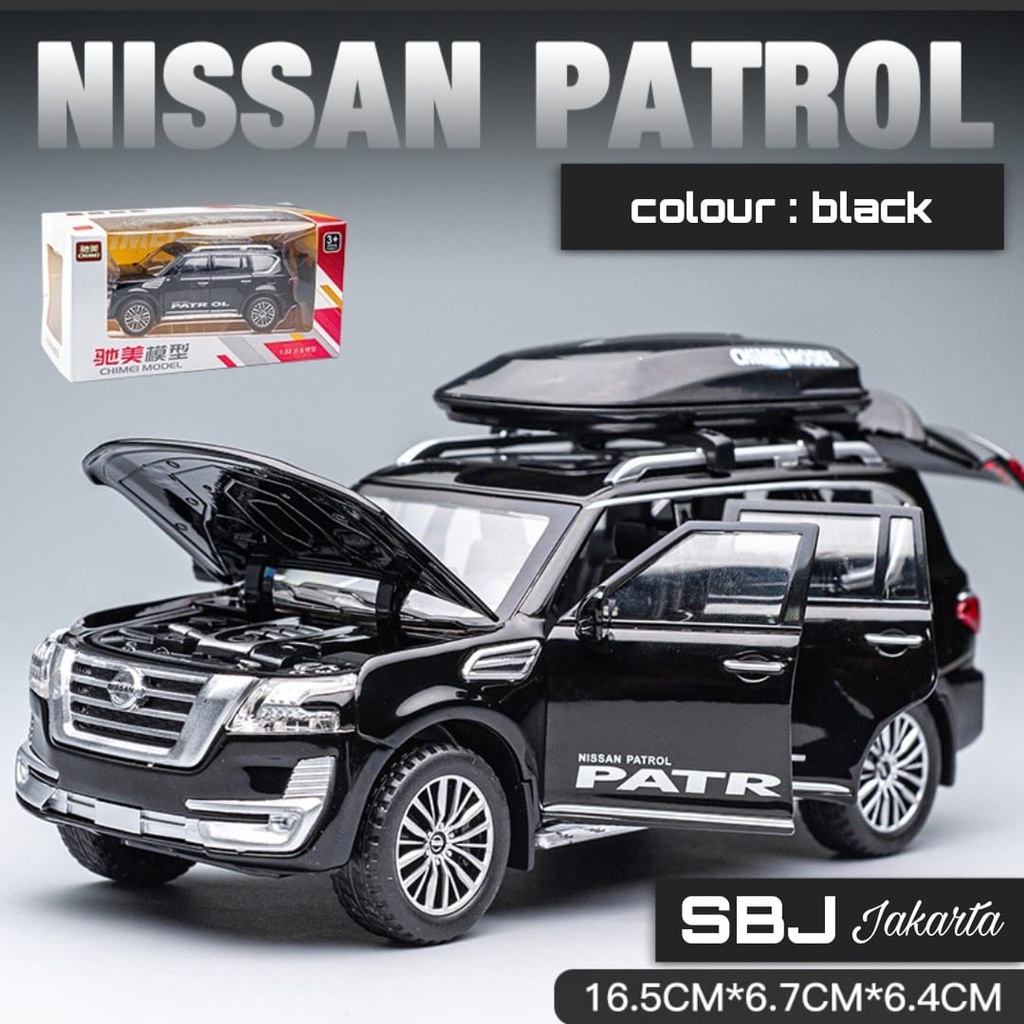 Diecast Miniatur Mobil NISSAN PATROL Skala 1:32 Metal Series