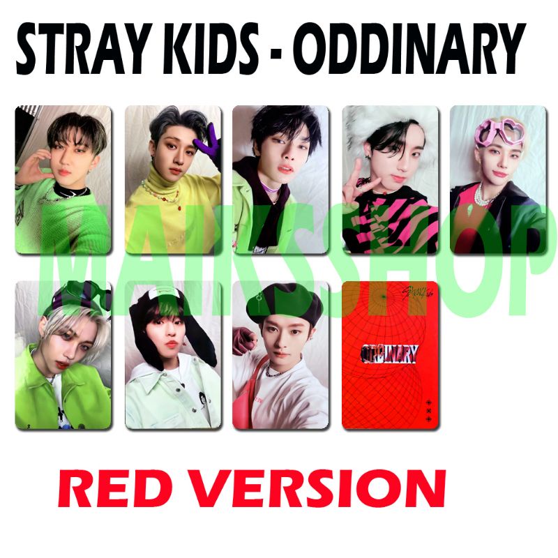 Stray Kids Oddinary Photocard Kpop