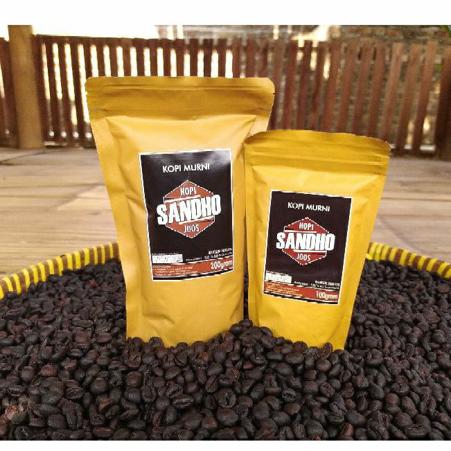 

KOPI LELET MURNI SANDHO ROBUSTA 200gram