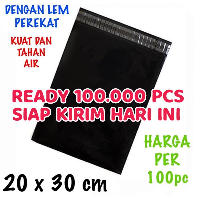 

Kantong plastik online amplop plastik online polymailer dan lem uk 20x30 isi 100pc Onlineplus
