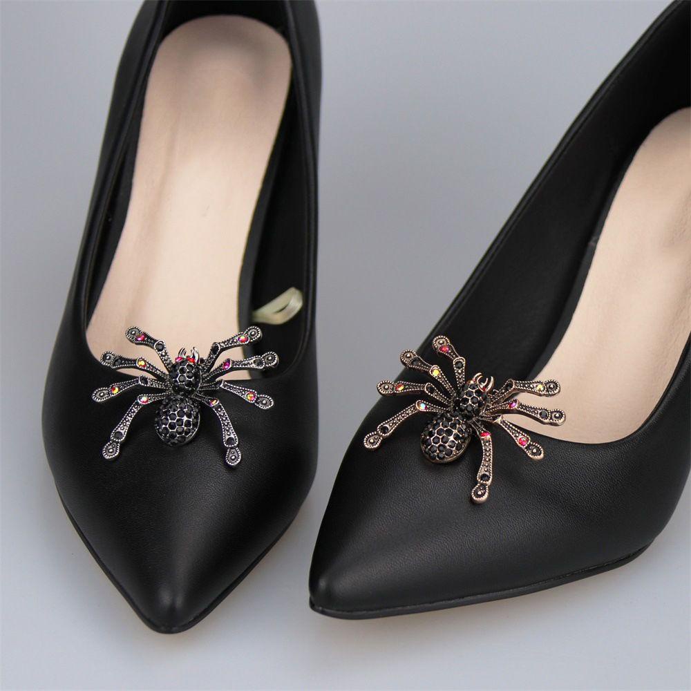 1Pc Shoe Decorations Clip Shiny Rhinestone Charm Buckle High Heel Shoes Clamp Wedding Accessories For Women