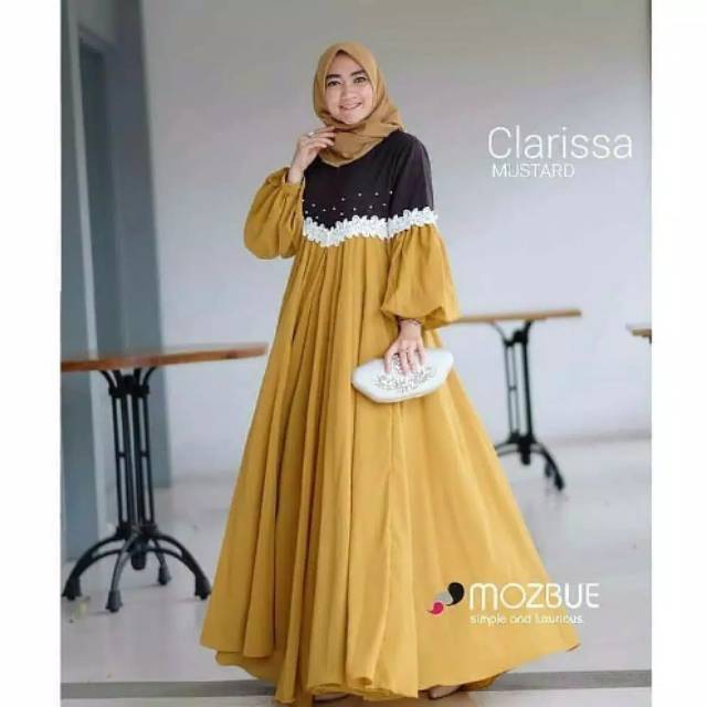 Baju Gamis Pesta Mewah / Gamis Wanit Terbaru / Gamis Wanita 2020