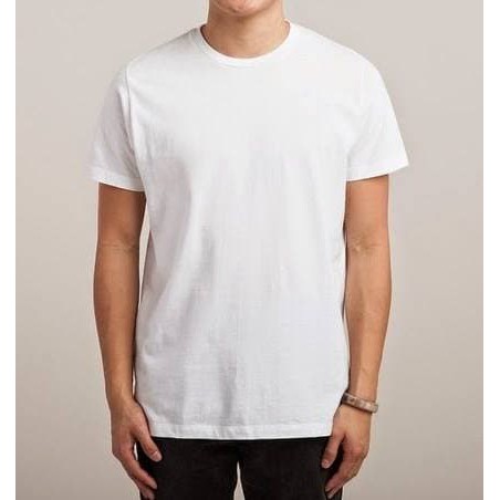Baju Kaos Polos Distro - Putih