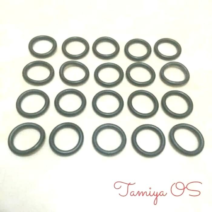 O-Ring Set for diameter 12-16 mm Rollers, Karet O-Ring Rollers Tamiya (10 pcs)