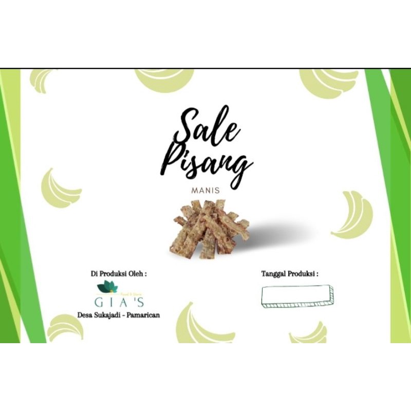 

SALE PISANG 1 KG