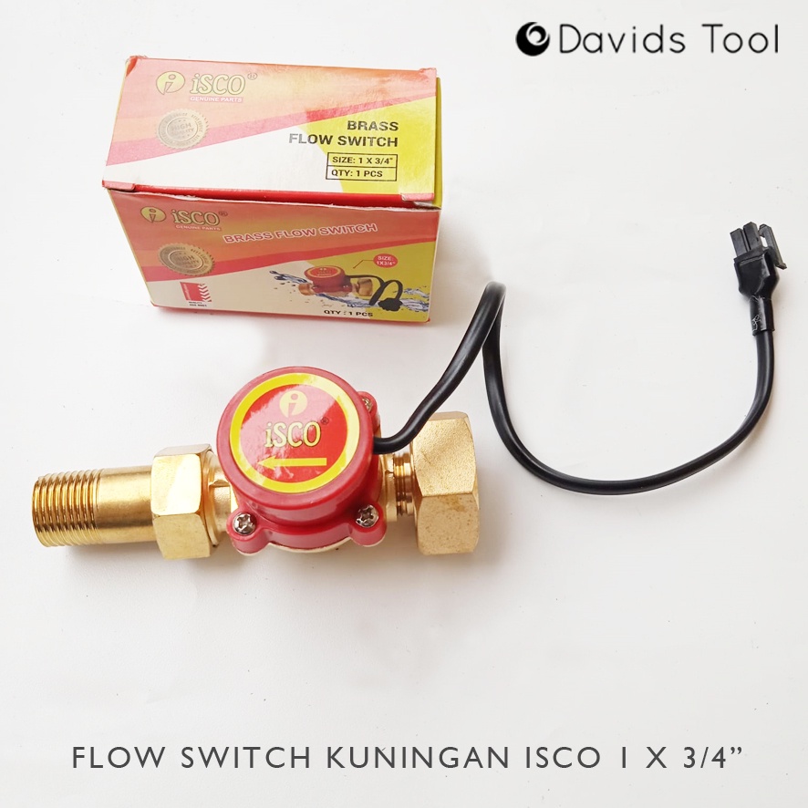 Flow Switch Otomatis Pompa Air Pendorong 3/4 Inch