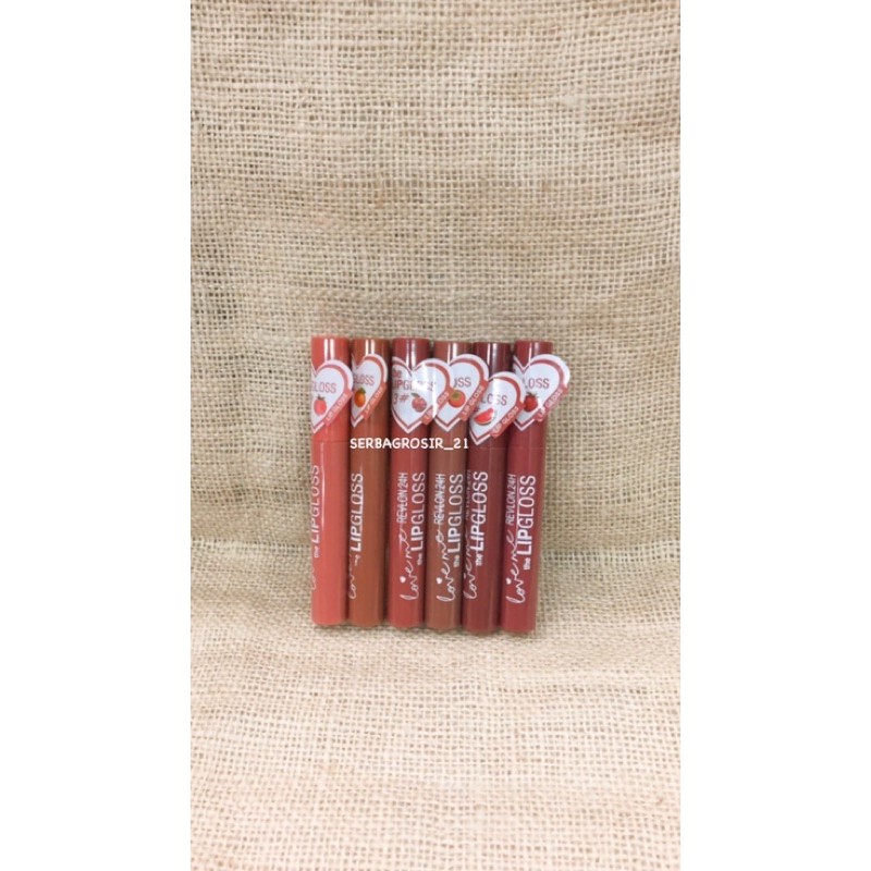 [6PCS] LOVE ME FRUIT LIPGLOSS REVLON 6001