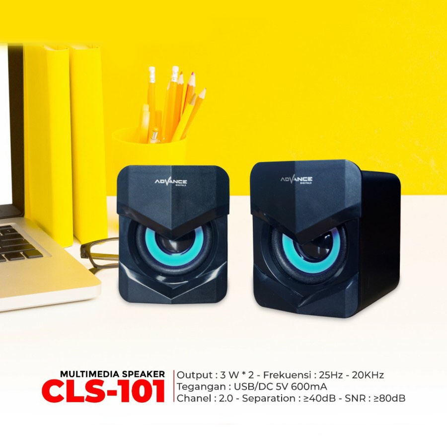 Trend-Speaker Advance CLS 101 cls101 Speaker Komputer Speaker Laptop