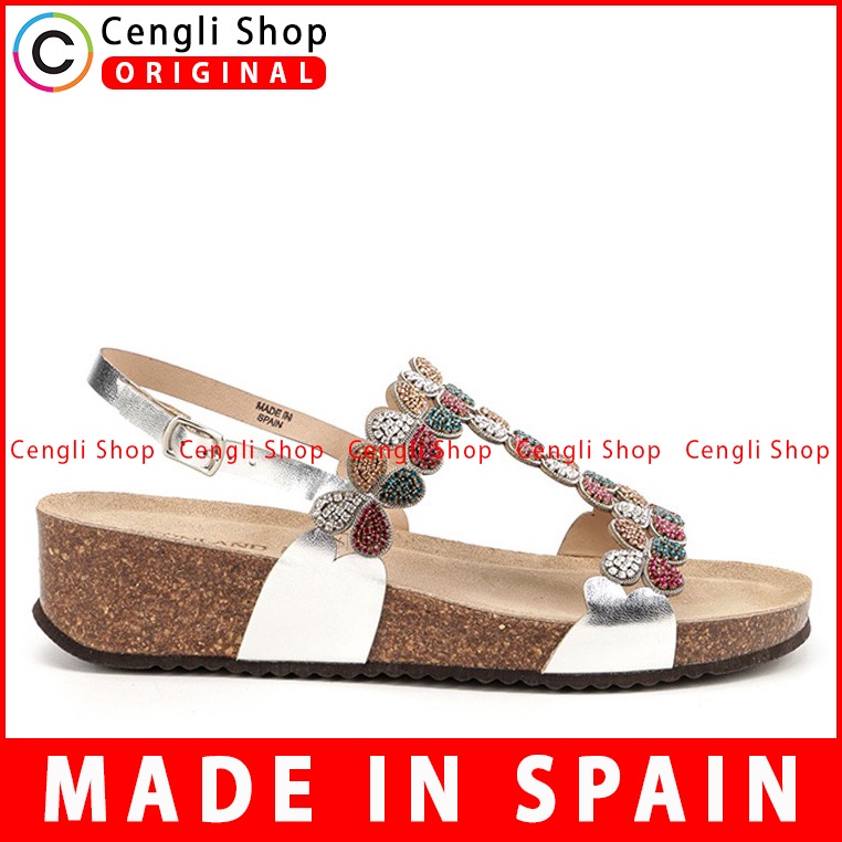 SANDAL SLIDE KULIT GRUNLAND WANITA ORIGINAL SLINGBACK BRANDED GRW24