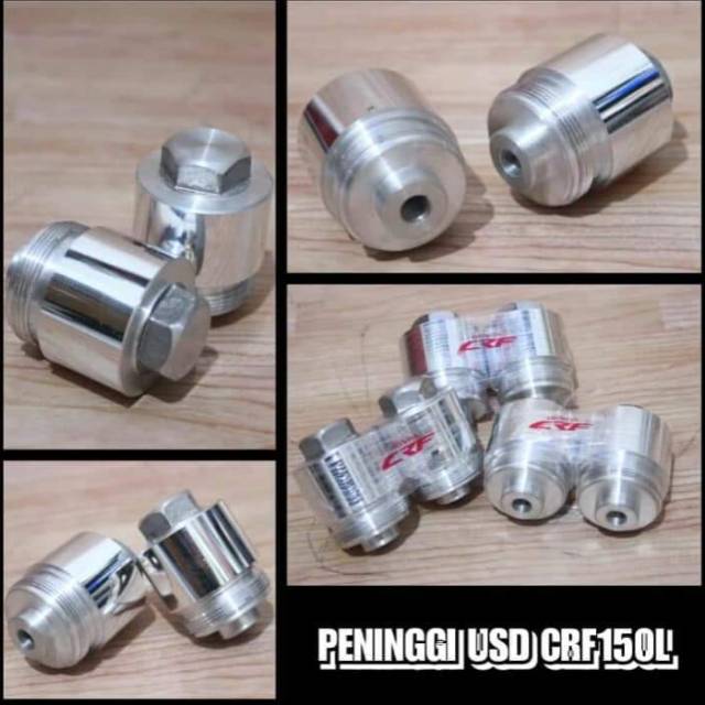 peninggi shock depan motor  honda crf 150 L