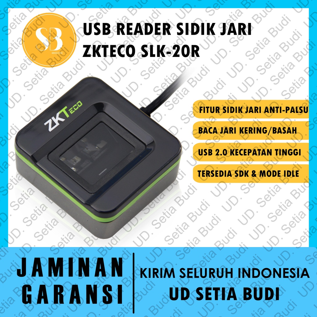 ZKTECO SLK20R USB Reader Sidik Jari SLK 20R