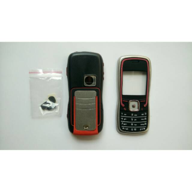 Casing nokia fullset 5500 merah