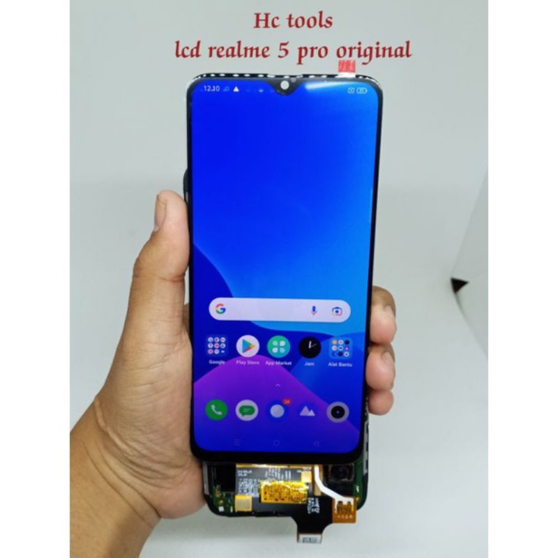 Lcd Touchscreen Realme 5 Pro Rmx1971 Fullset Original