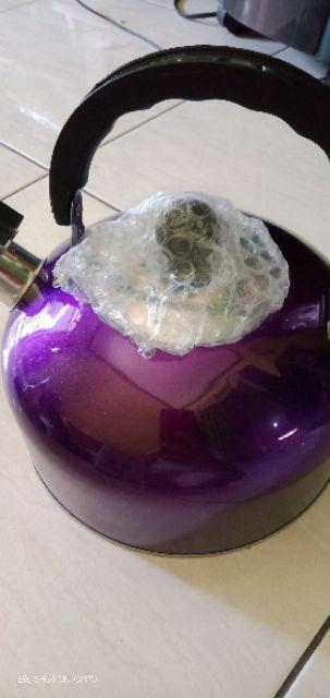 Teko Kattle Teko Siul Stainless Stell Kapasitas 3 Liter Teko Cantik Warna Warni