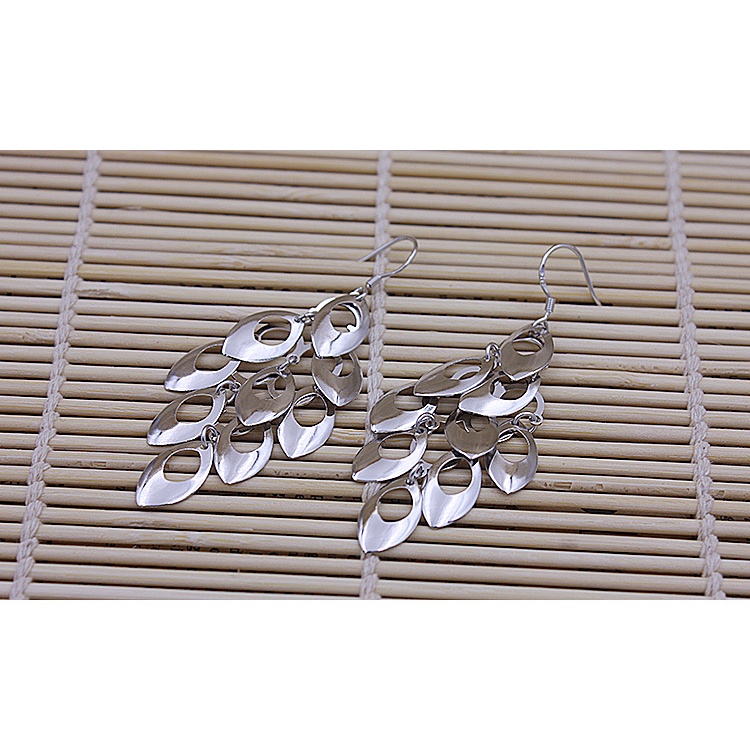 Anting Perak 925 Wanita Tari Merak Perhiasan Fashio