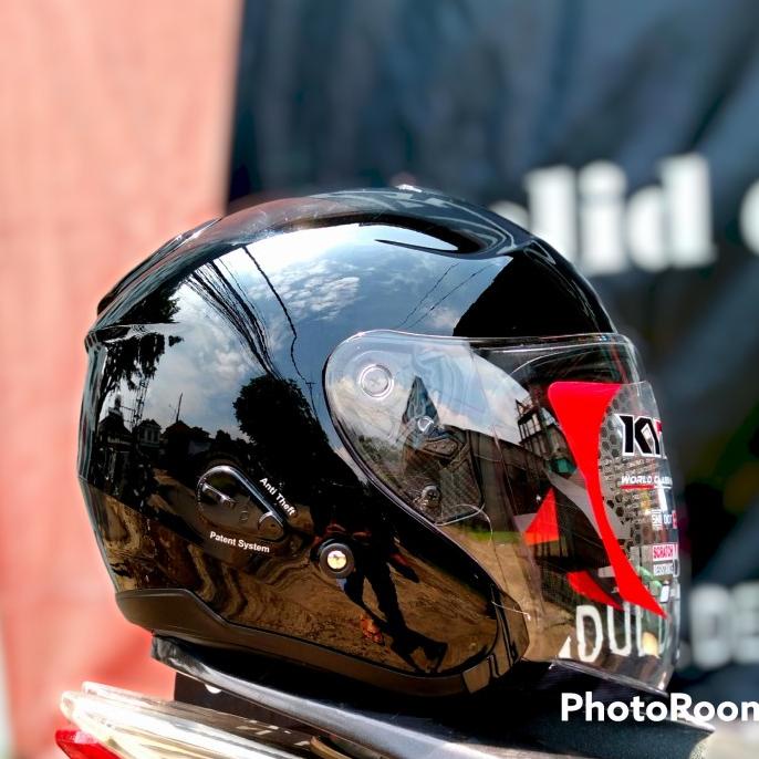 HELM KYT KYOTO PUTIH ORIGINAL SIZE M L XL