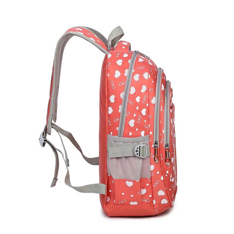 Tas Ransel perempuan sekolah sd smp sma  printing love